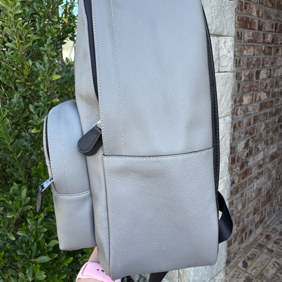 ❌SOLD ❌NWOT Men’s Coach Gray and Blue Backpack - Picture 3 of 15